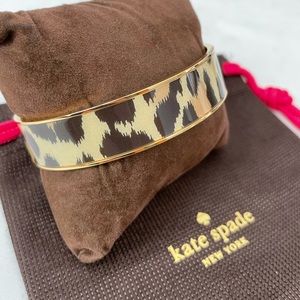 kate spade new york Leopard Print Bangle
